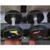 Image 1 : BAILIFF SEIZED: 2X UMAX RUBBER DUMBBELLS 35LB