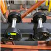 Image 1 : BAILIFF SEIZED: 2X UMAX RUBBER DUMBBELLS 15LB