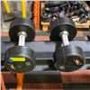 Image 1 : BAILIFF SEIZED: 2X UMAX RUBBER DUMBBELLS 30LB