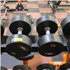 Image 1 : BAILIFF SEIZED: 2X UMAX RUBBER DUMBBELLS 60LB