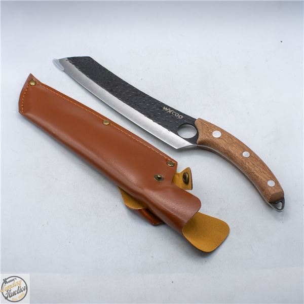 NEW BLACK TPR HANDLES HEAVY DUTY SCMACH1 KNIFE