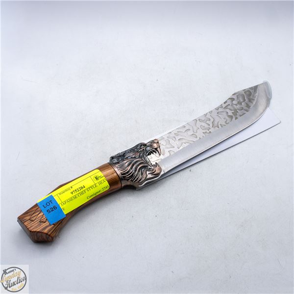 NEW JAPANESE CHEF STYLE  HEAVY KNIFE