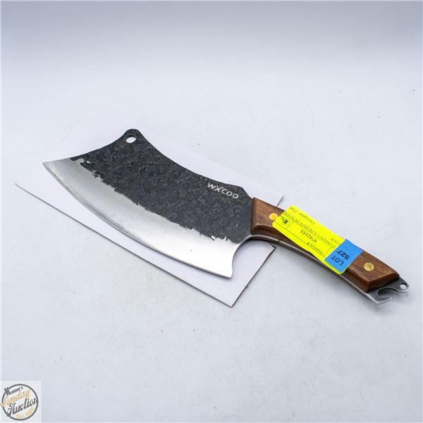 NEW DAMASCUS STYLE DESIGN HUNTING CLEAVER