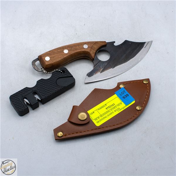 NEW SKINNING KNIFE NEW SKINNING KNIFE WITH
