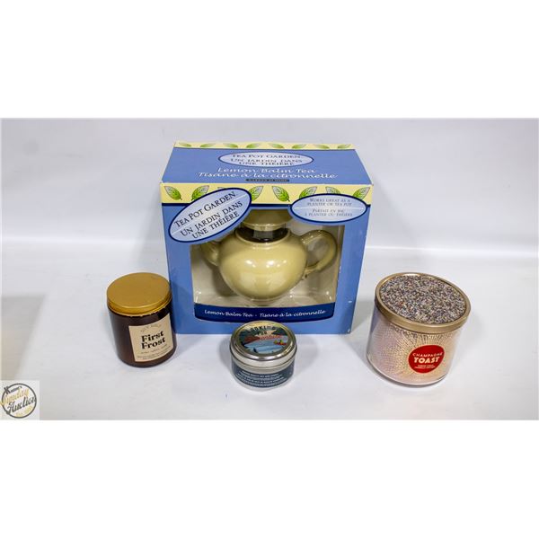 NEW ITEMS GARDEN AT HOME TEA POT/