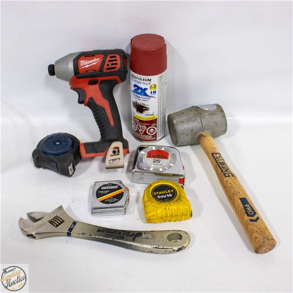 MILWAUKEE M18 1/4" HEX IMPACT DRIVER WITH