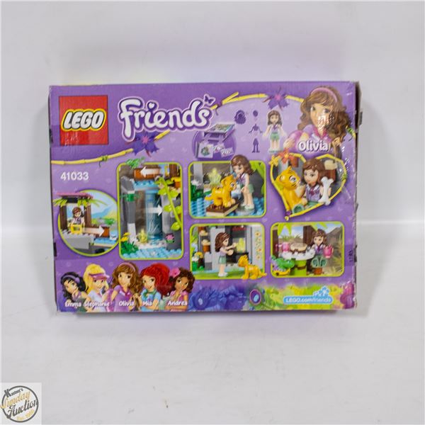 LEGO FRIENDS 41033 JUNGLE FALLS OPENED BOX
