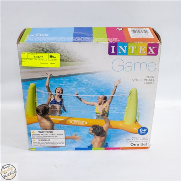 INTEX POOL VOLLEYBALL GAME IN BOX