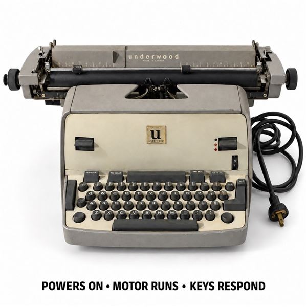 VINTAGE UNDERWOOD ELECTRIC MODEL 16 TYPEWRITER