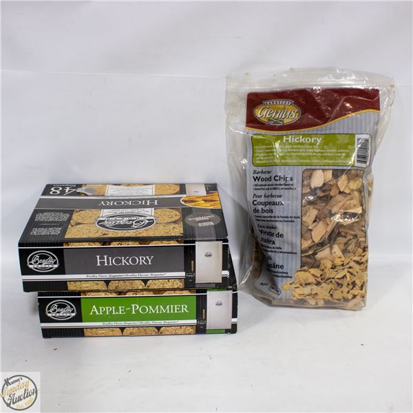 LOT OF NEW WOOD CHIPS FOR SMOKER