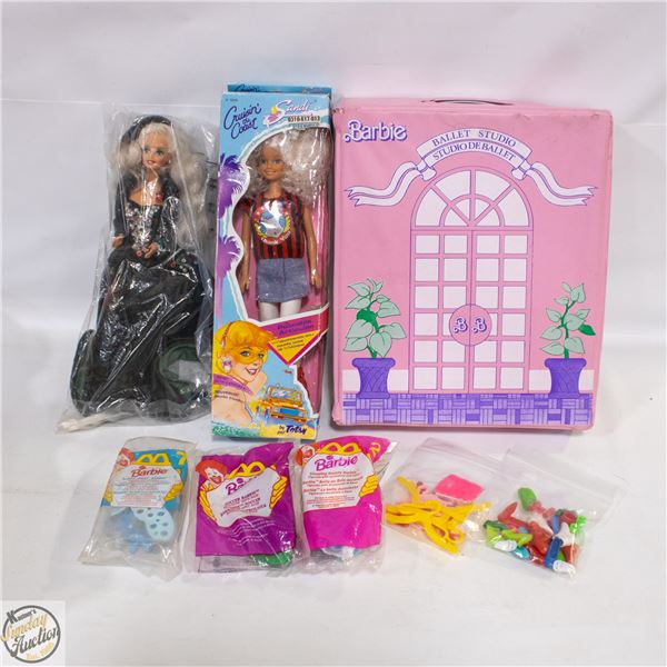 VINTAGE BARBIE ITEMS SEALED 1991 HAPPY