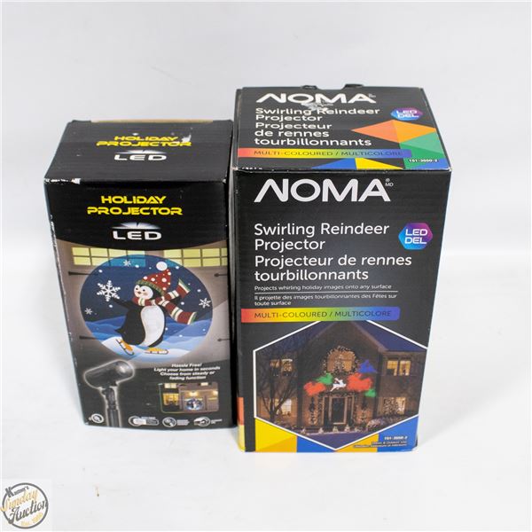 NEW 2 HOLIDAY PROJECTORS