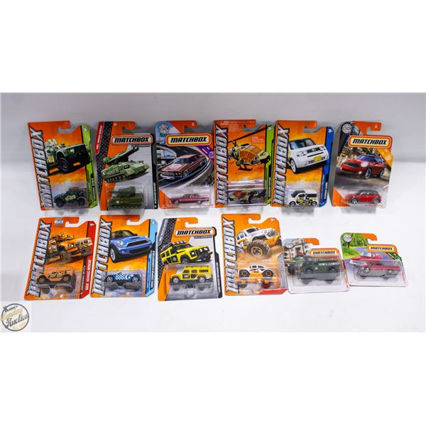 MATCHBOX ASSORTED COLLECTION 12 ALL DIFFERENT