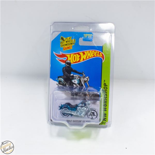 HOTWHEELS 2014 WORKSHOP HARLEY DAVIDSON FAT BOY