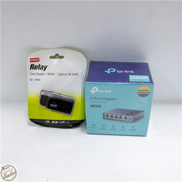 NEW 2 ITEMS STAPLES RELAY