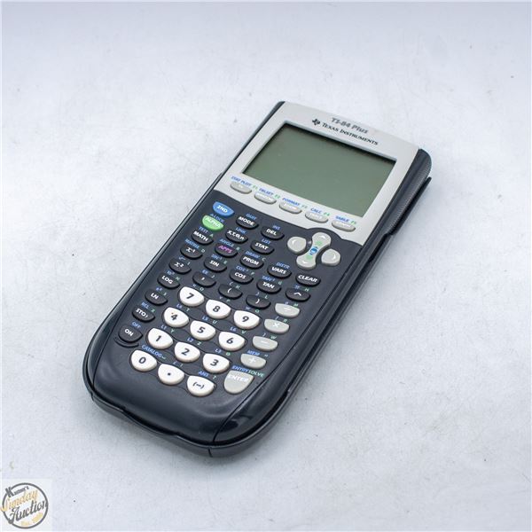 TEXAS INSTRUMENTS TI-84 PLUS GRAPHING CALCULATOR