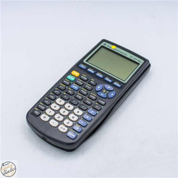 TEXAS INSTRUMENTS TI-83 PLUS GRAPHING CALCULATOR