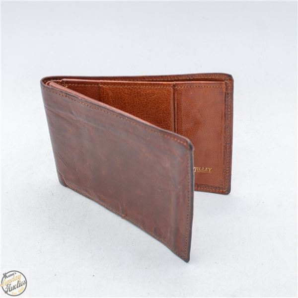 VINTAGE TILLEY CELTIC CALF MEN'S LEATHER WALLET