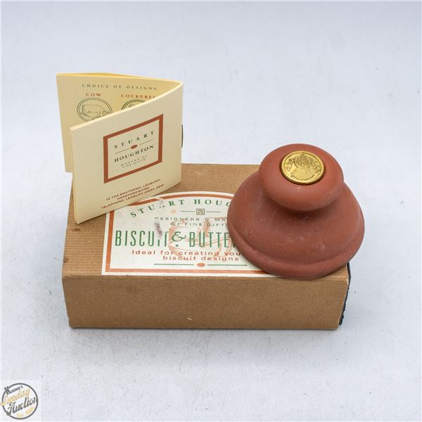 NEW STUART HOUGHTON TERRACOTA CLAY BUSCUIT &