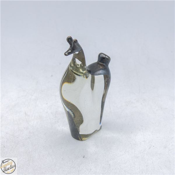 MURANO STYLE HAND BLOWN LAMA FIGURINE