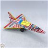 Image 1 : VINTAGE US AIRFORCE TIN JET PLANE