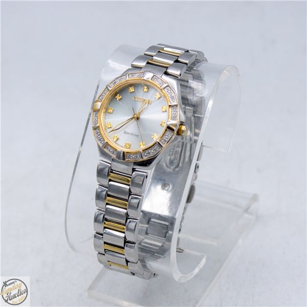 CITIZEN ECO DRIVE LADIES WATCH, 29MM CASE