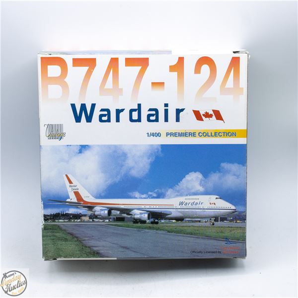 NEW DRAGON WINGS WARDAIR BOEING 747-124