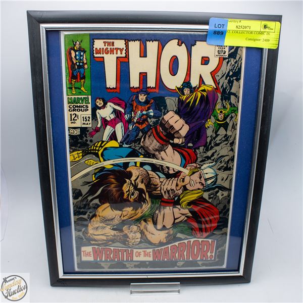 THOR #152. COLLECTOR COMIC IN FRAME