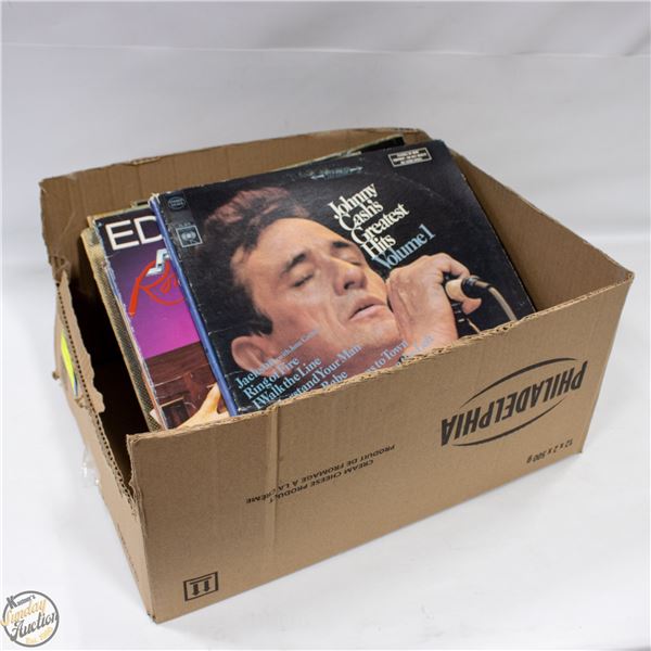 LOT OF 31 ASSORTED VINTAGE RECORDS INCL