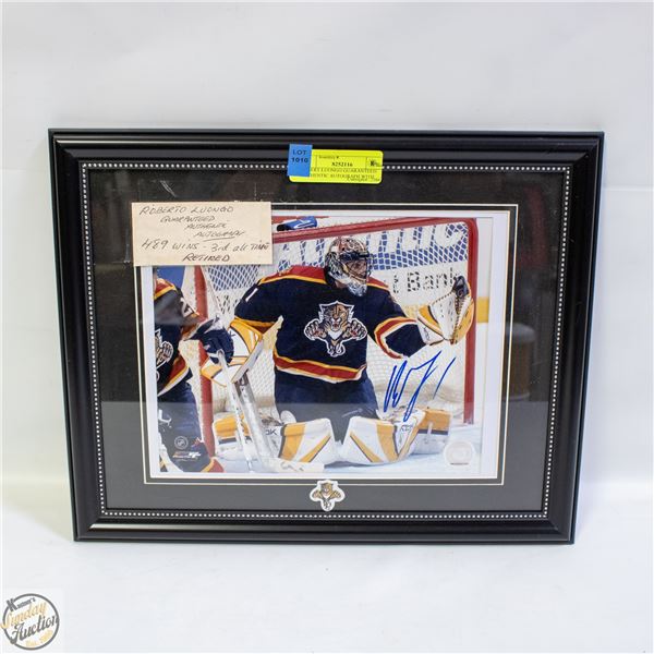 ROBERT LUONGO GUARANTEED AUTHENTIC AUTOGRAPH WITH