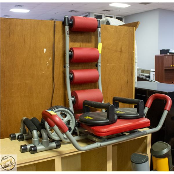 AB ROCKET TWISTER WORKOUT EQUIPMENT +