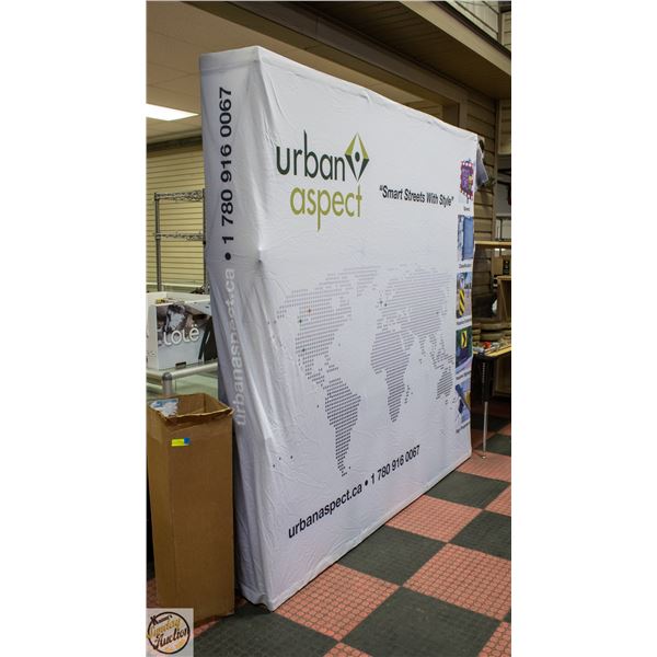 90"X90" EVENT EXPANDABLE DISPLAY NEEDS NEW FABRIC