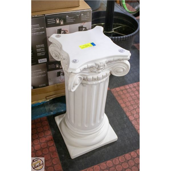 CERAMIC GREEK REVIVAL 30" PEDESTAL BASE
