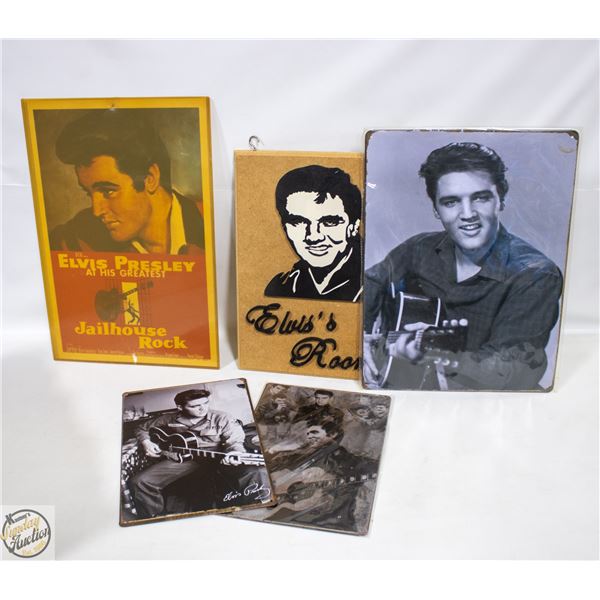 ELVIS PRESLEY COLLECTABLE MAN CAVE WALL
