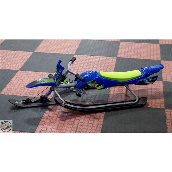 KIDS THUNDER RIDER X SNOW BIKE/SLED