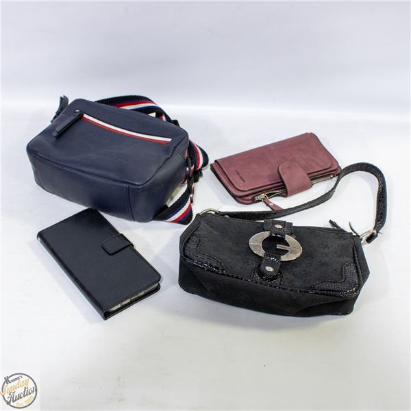 GUESS AND HILFIGER SMALL PURSES PLUS CELL WALLET