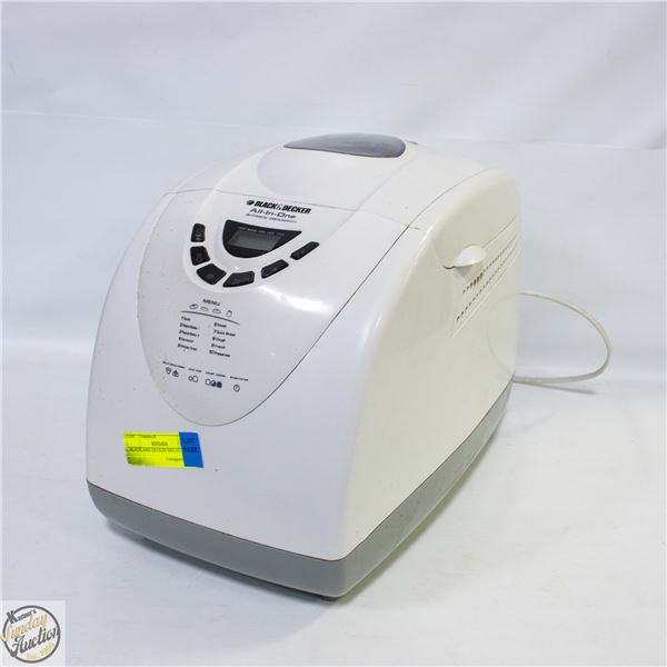 BLACK & DECKER BREAD MAKER