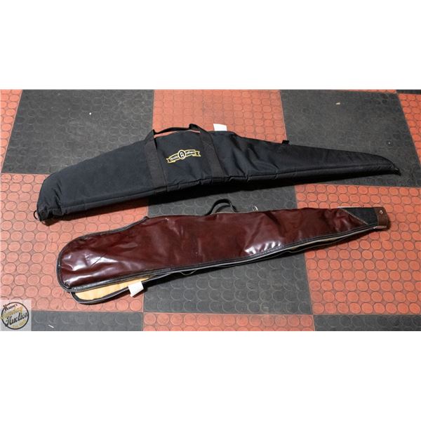 TWO SOFT GUN CASES