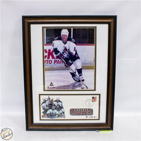 TONY AMONTE & PHEONIX FRAMED COMMEMORATIVE PIECE