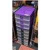 Image 1 : 3X3 DRAWER STACKABLE TOTES