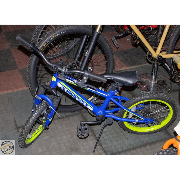 POLICE SEIZED: SUPERCYCLE VALLEY BLUE/LIME GREEN