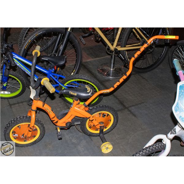 POLICE SEIZED: DISNEY TIGGER BIKE 16" ORANGE
