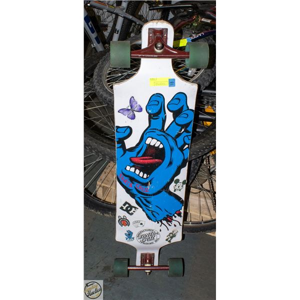 POLICE SEIZED: SANTA CRUZ SKATEBOARD L-30.75"