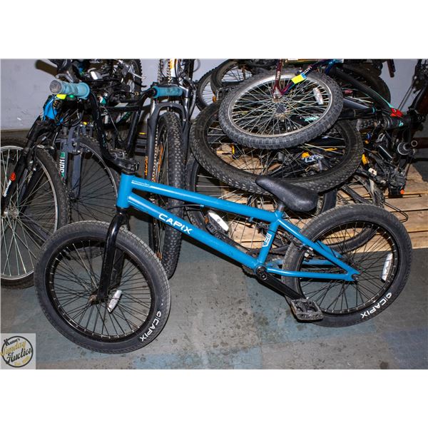POLICE SEIZED: CAPIX VILLAN BLUE BLACK BIKE 20"