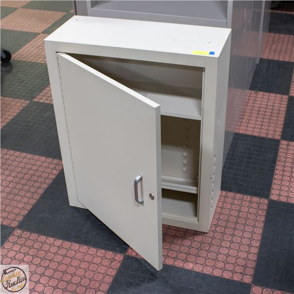 WALL HANGABLE METAL STORAGE CABINET WITH KEY