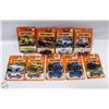 Image 1 : MATCHBOX DIE-CAST – 9 CARS, INCLUDING