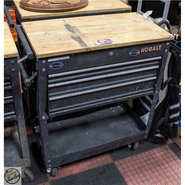 KOBALT ROLLING TOOLBOX - NO KEYS