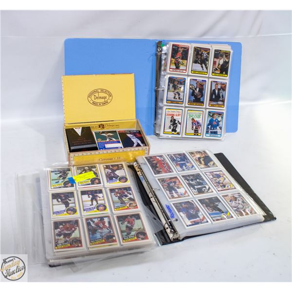 HOCKEY CARDS , SLEEVES, BINDERS,