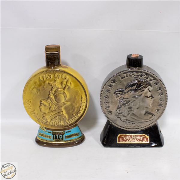 2 COLLECTIBLE KENTUCKY STRAIGHT BOURBON