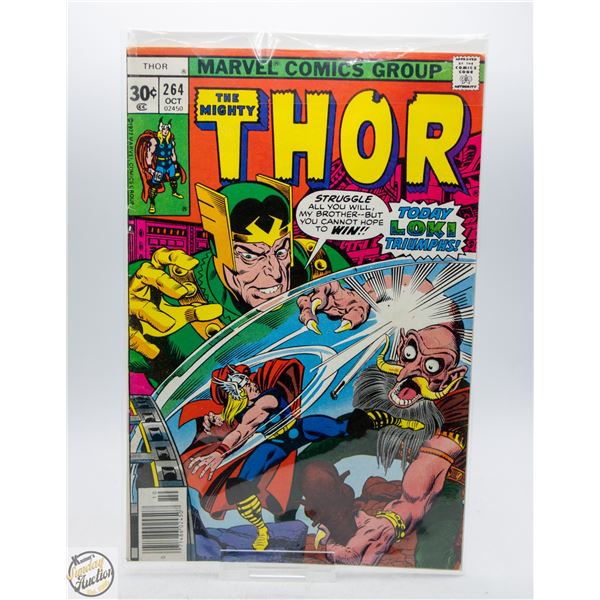 1977 MARVEL THE MIGHTY THOR 30 CENT #264
